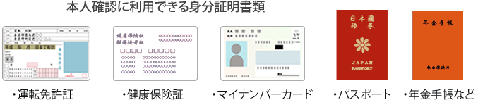 身分証明書のコピー